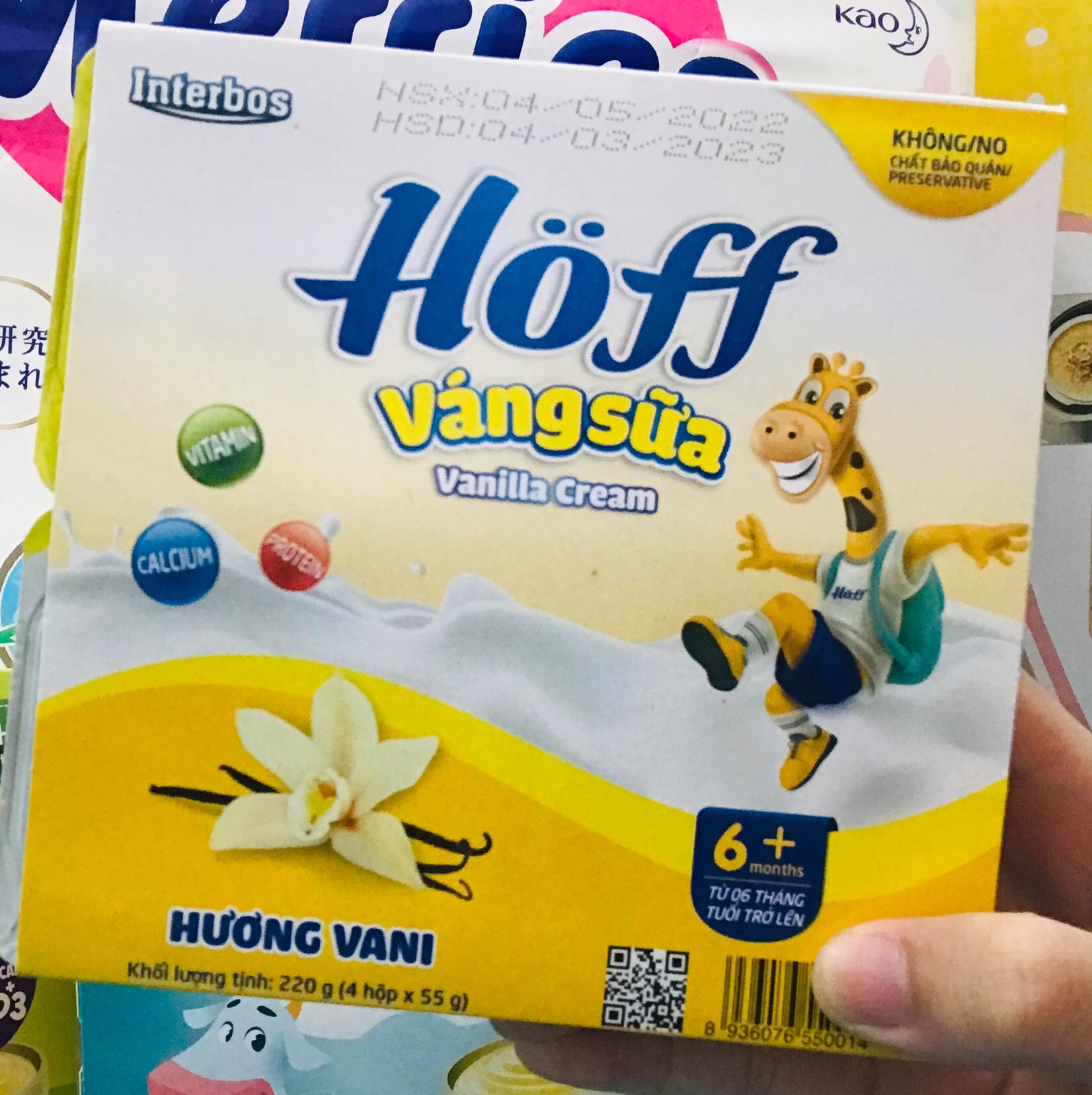 Combo 3 vỉ Váng sữa hoff hương vani – Cửa hàng quần áo sơ sinh và trẻ ...